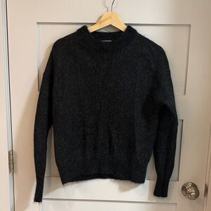 Everlane Alpaca Sweater Charcoal S
